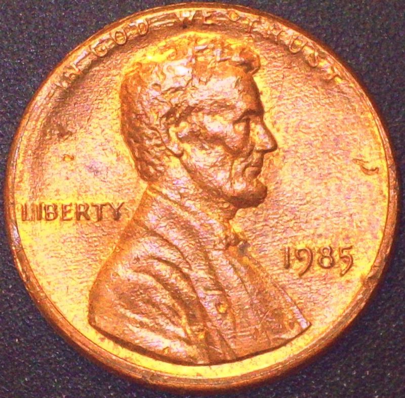 1985-Penny-No-Mint-Off-Center-Obverse